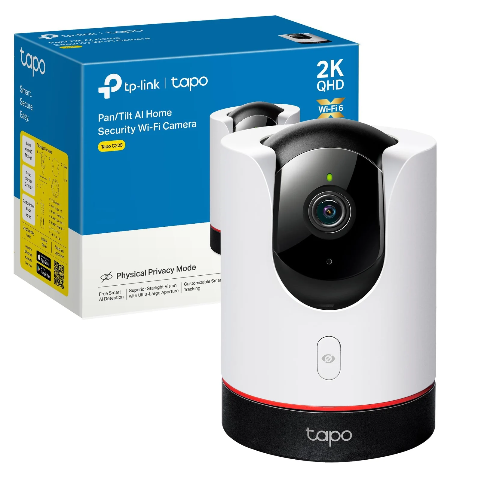 Tapo C225, imagen de producto del modelo exacto.