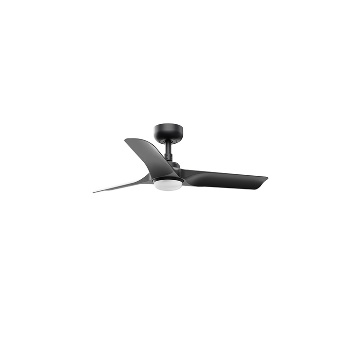 Faro Barcelona HEY S LED negro CCT; imagen del modelo exacto.