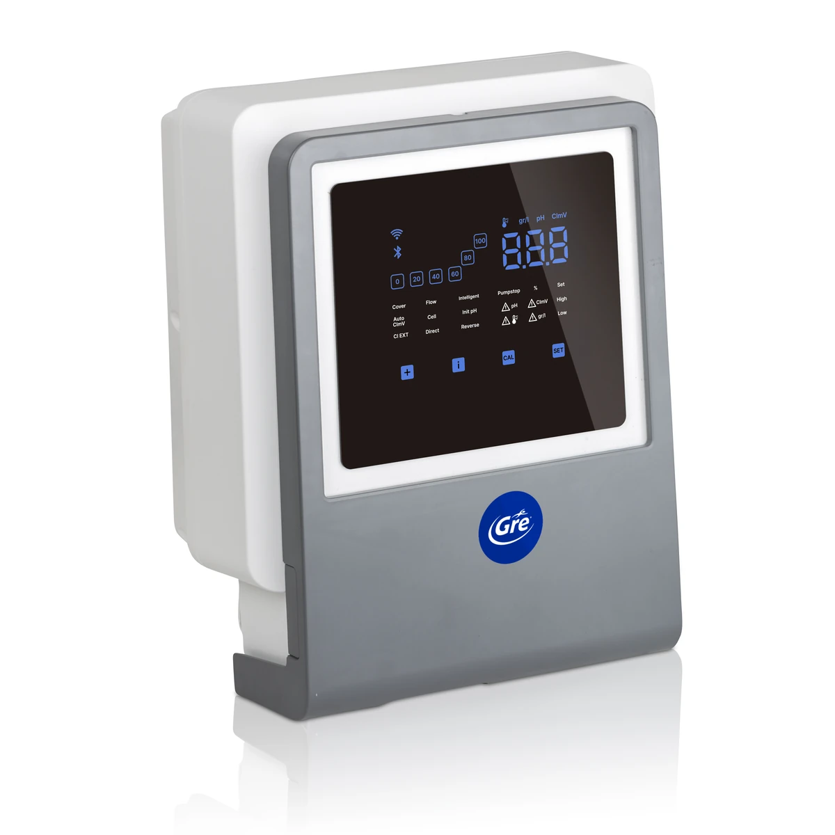 GRE SWGA60, clorador salino conectado del modelo exacto.
