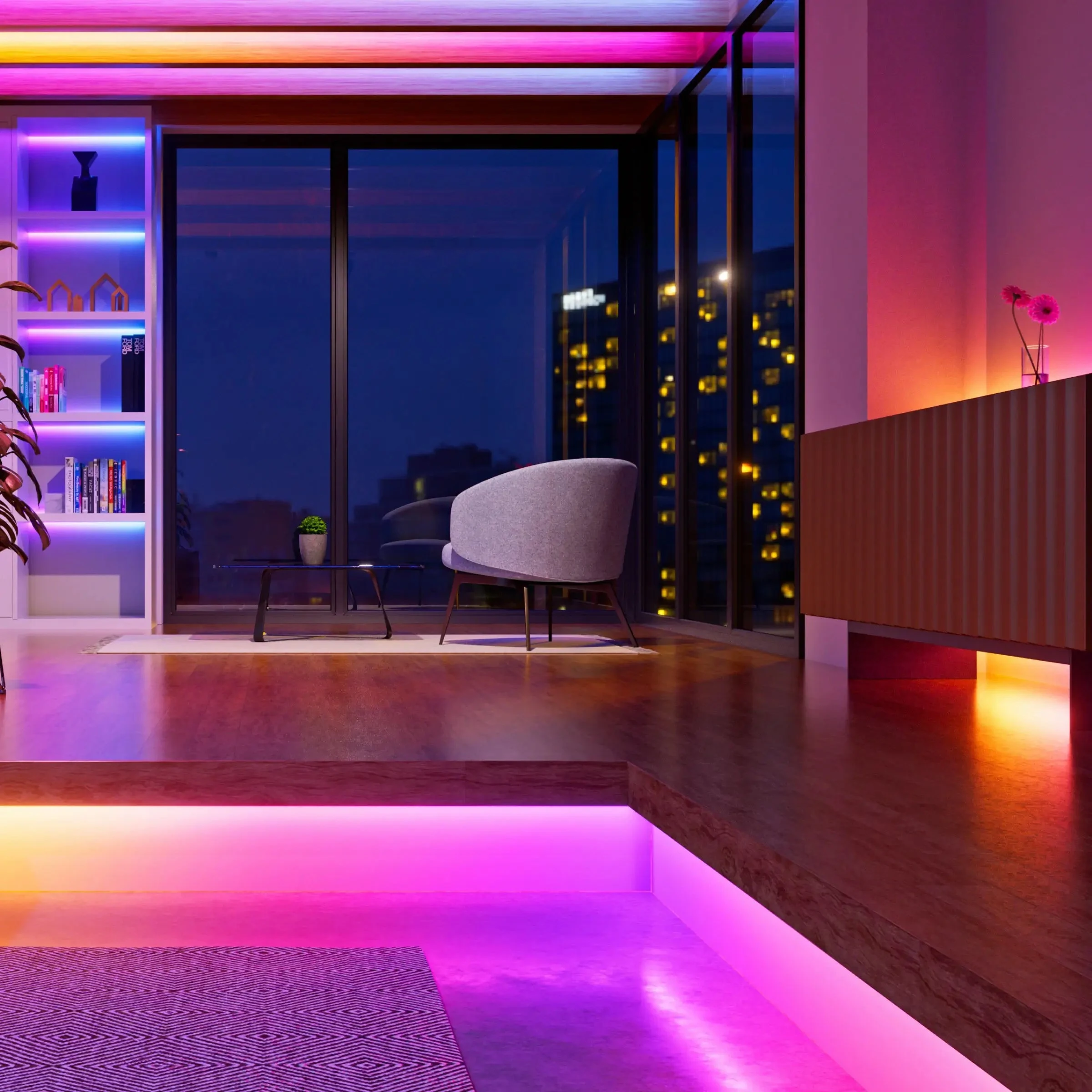 Nanoleaf Multicolor HD Lightstrip 5 m (300 zones), imagen oficial del modelo exacto.