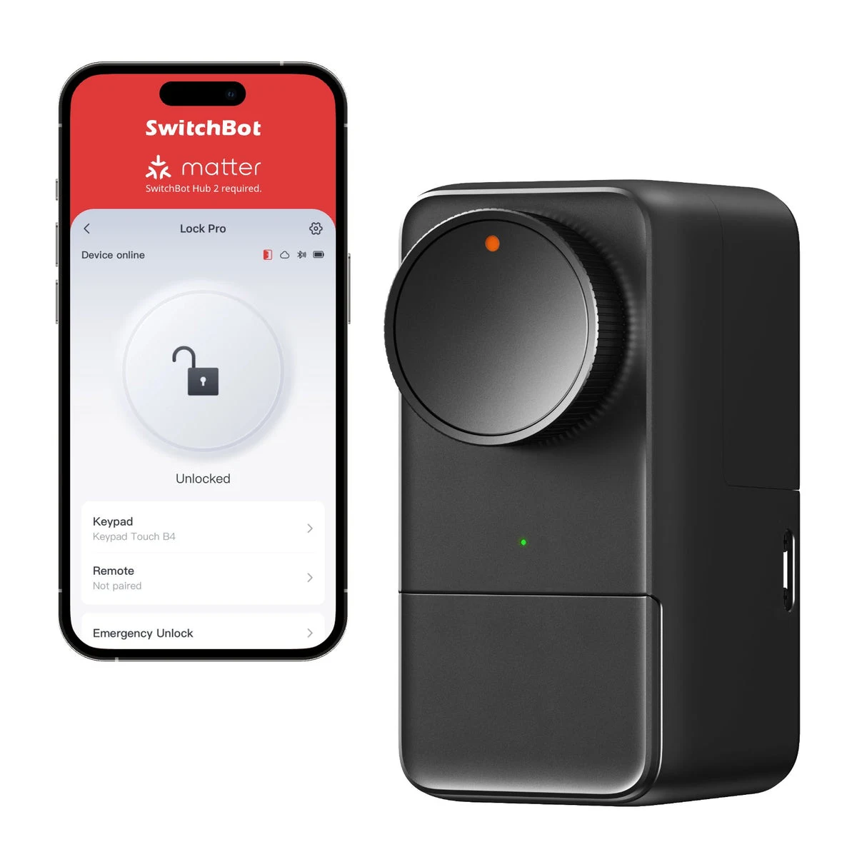 SwitchBot Lock Pro, imagen oficial del modelo.