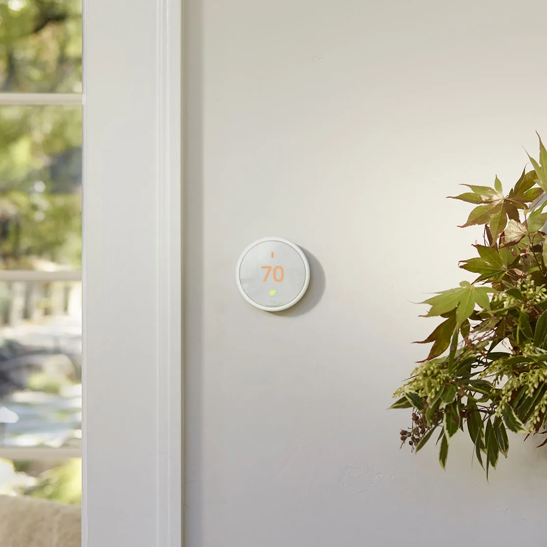Google Nest Thermostat E, imagen oficial del modelo.