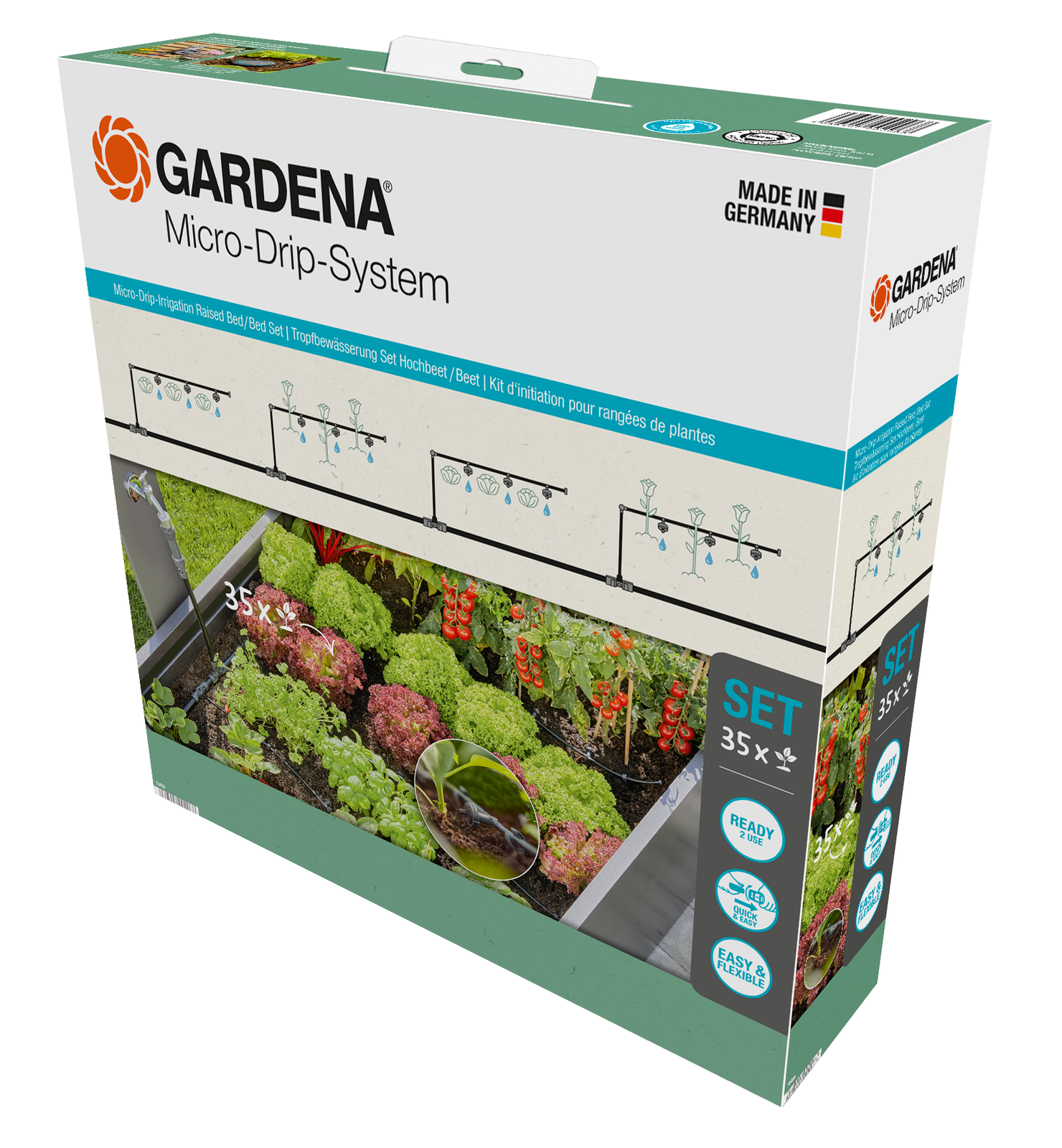 GARDENA Micro-Drip 13455-20; imagen del modelo exacto.
