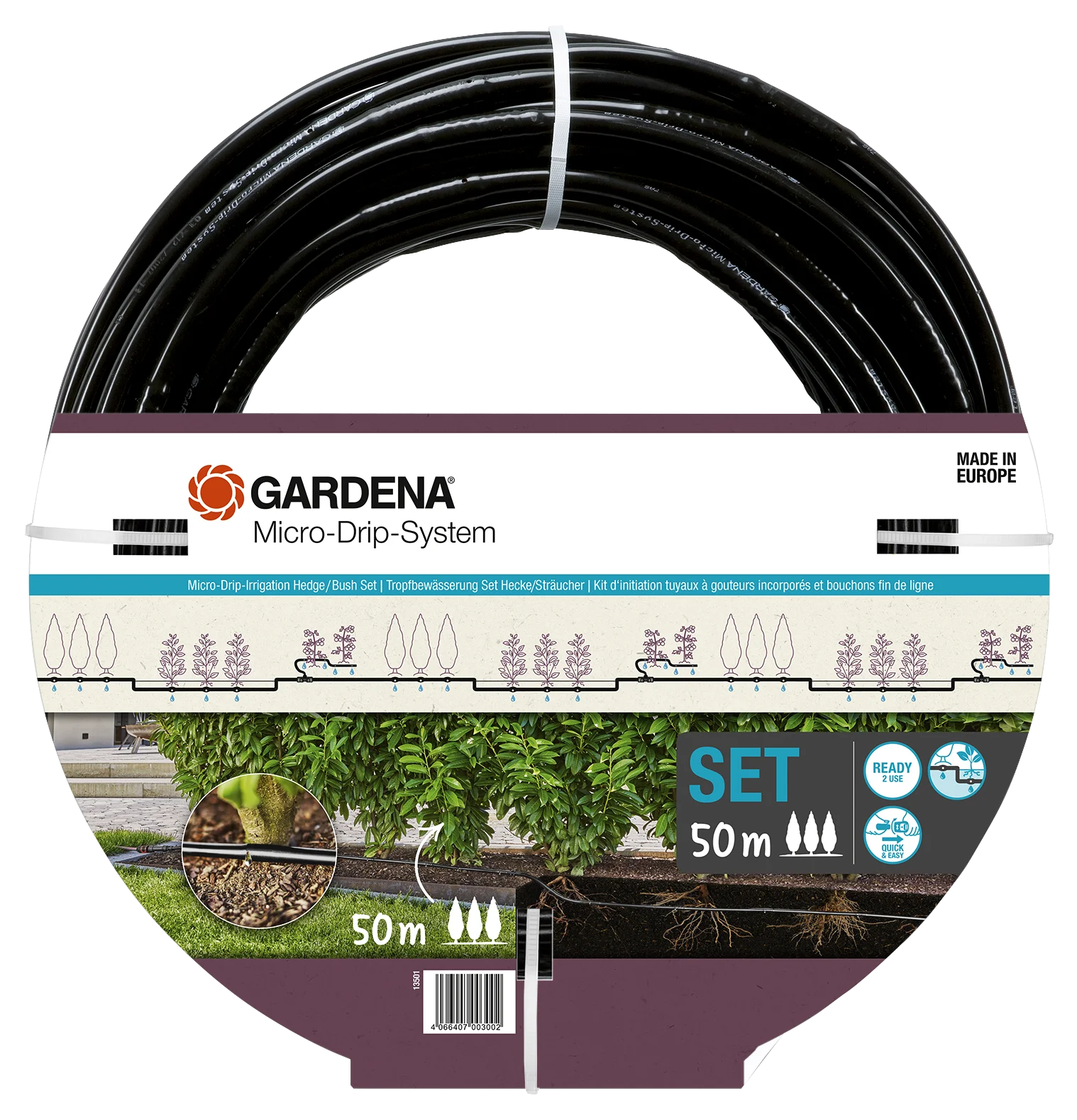 GARDENA Micro-Drip 13501-20, imagen de producto del modelo exacto.