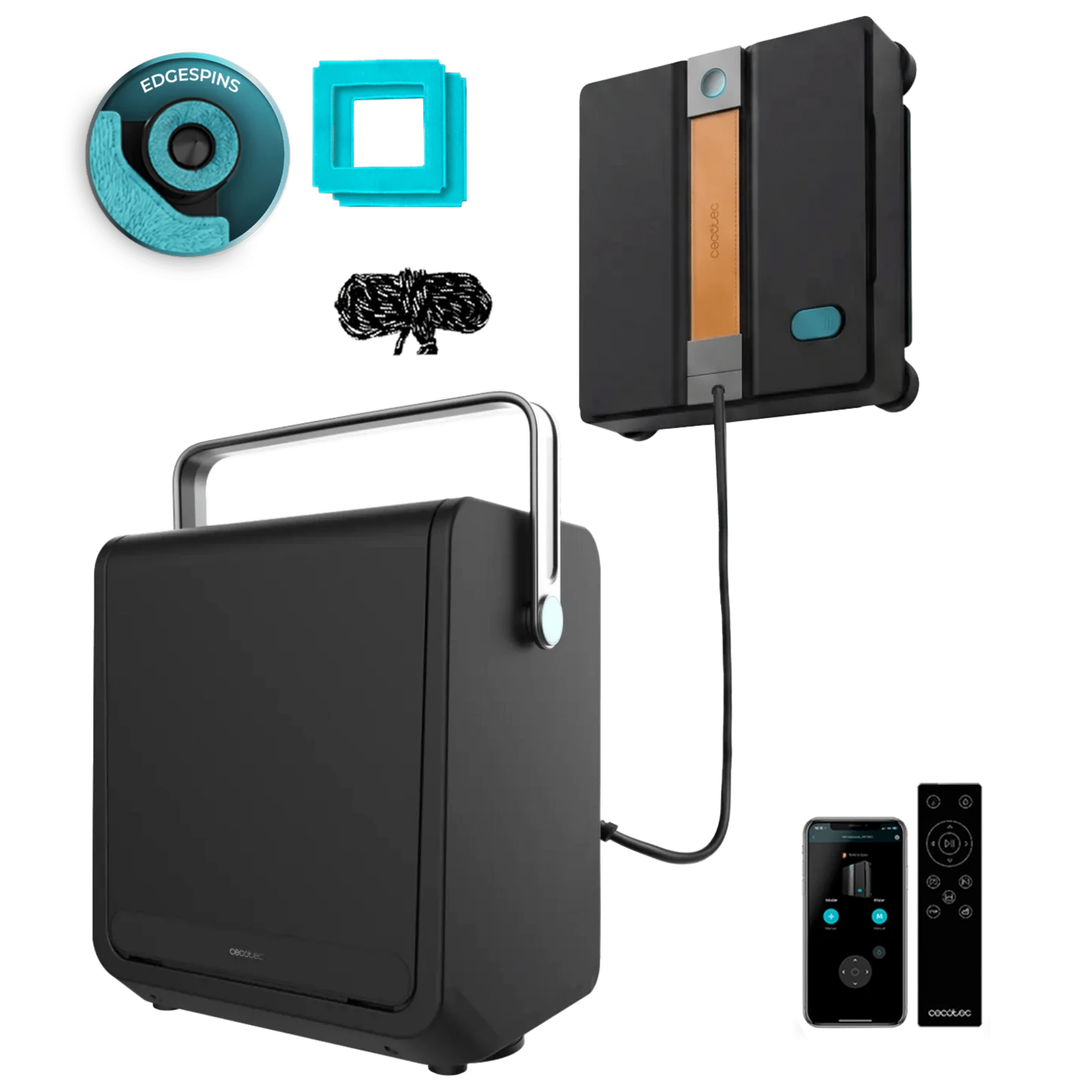 Cecotec Conga Windroid W100 Station, imagen oficial del modelo exacto.
